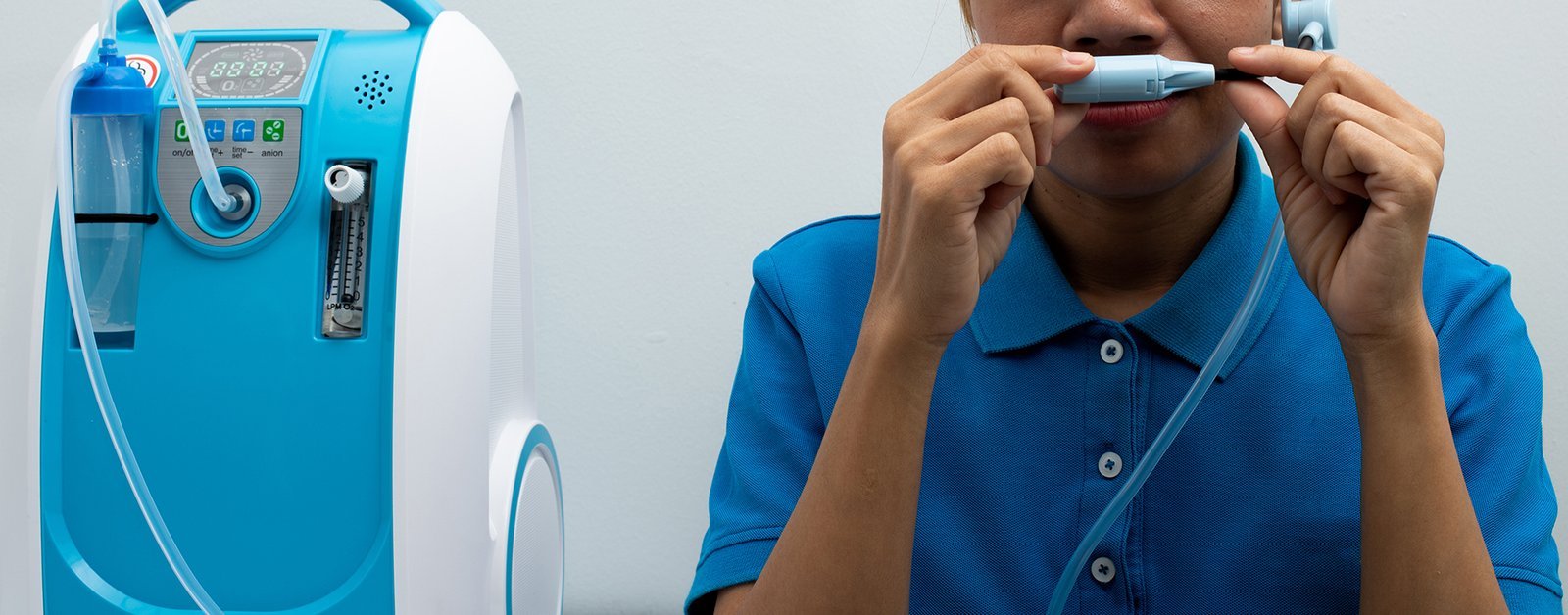 Oxygen therapy equipment and mask application
